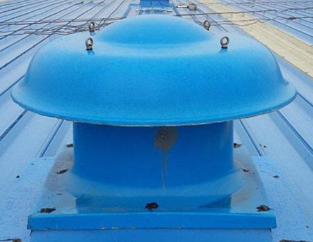 屋頂軸流風機在通風系統中的應用